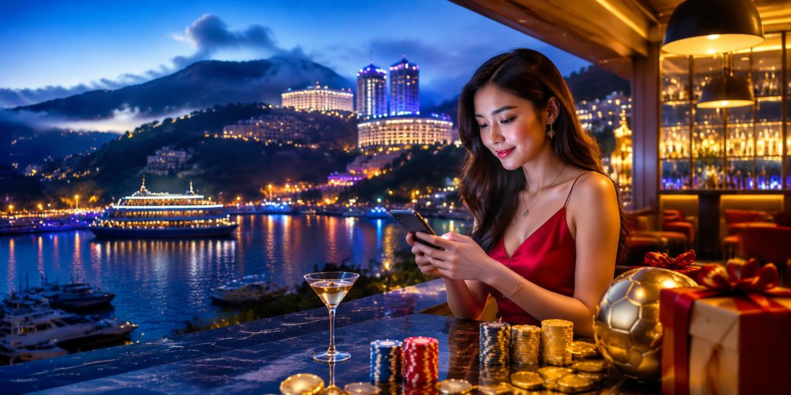 Suasana kasino mudah alih di Genting Highlands dengan gaya Melayu tradisional