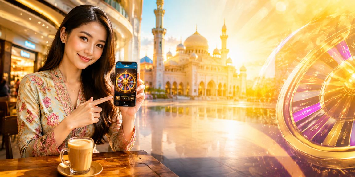 Permainan roulette dalam suasana Putrajaya sebagai sebahagian faedah VIP eb04